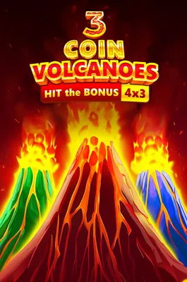 3 Coin Volcanoes tragamonedas explosiva VIBRAMEX